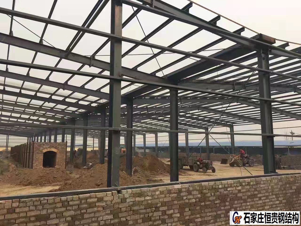 钢结构厂家，钢结构厂房施工