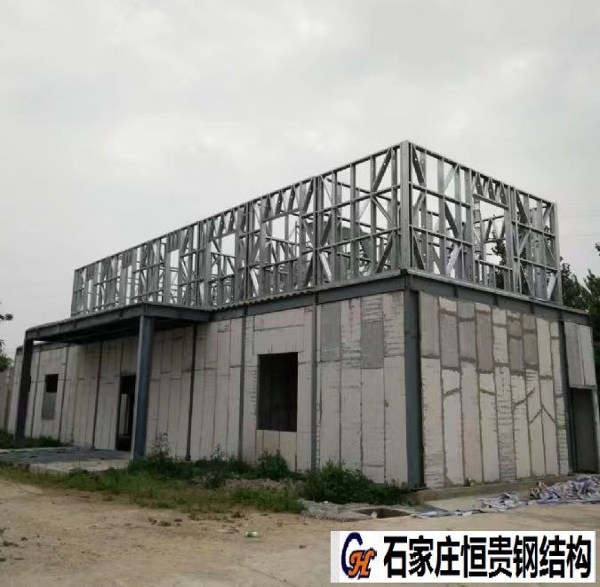 石家庄钢结构,钢结构住宅制作图片