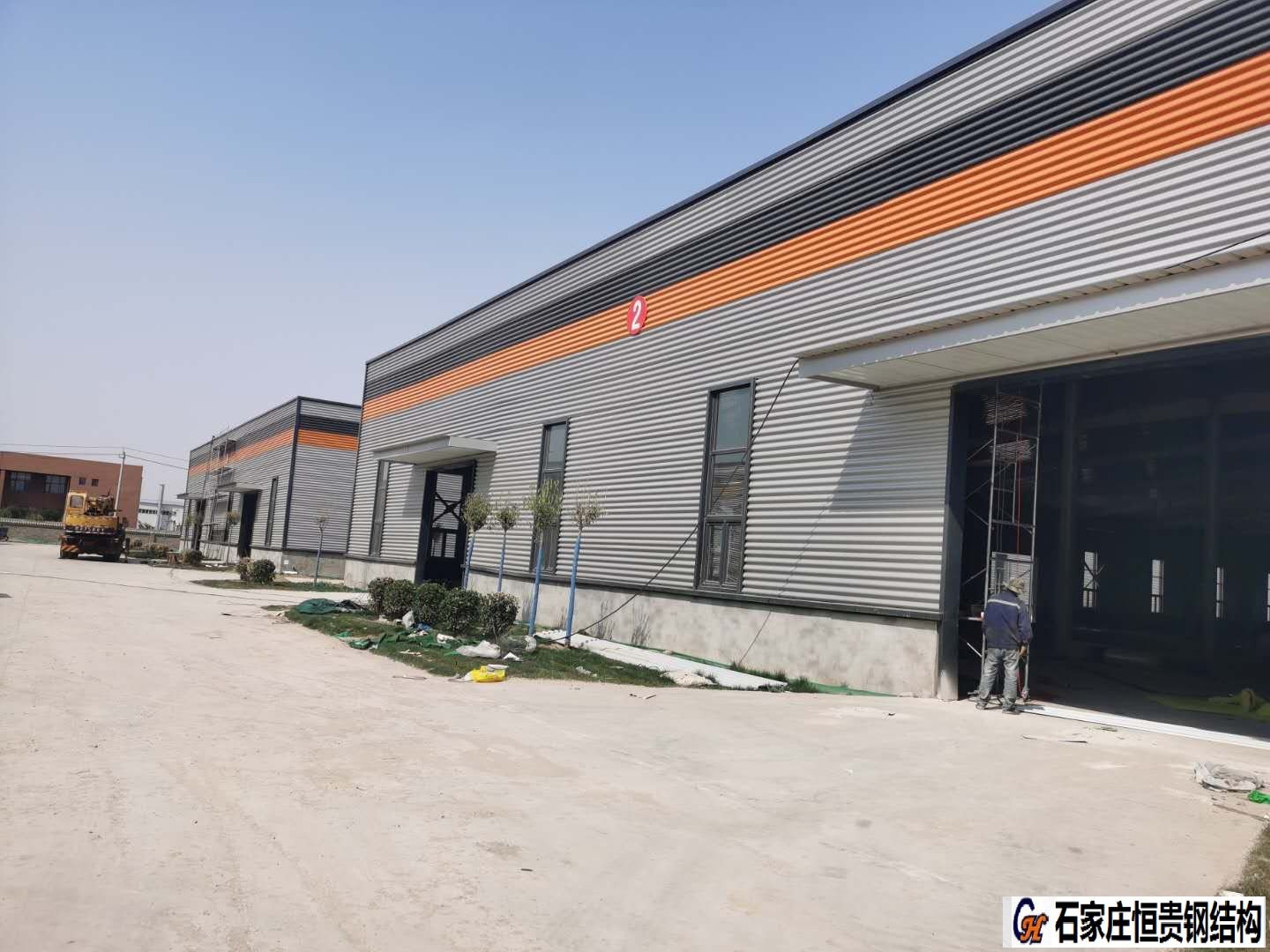 石家庄恒贵钢结构厂房完工图